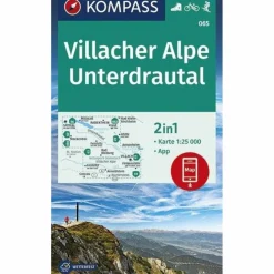 KOKA 64 VILLACHER ALPE, UNTERDRAUTAL - Wanderkarte