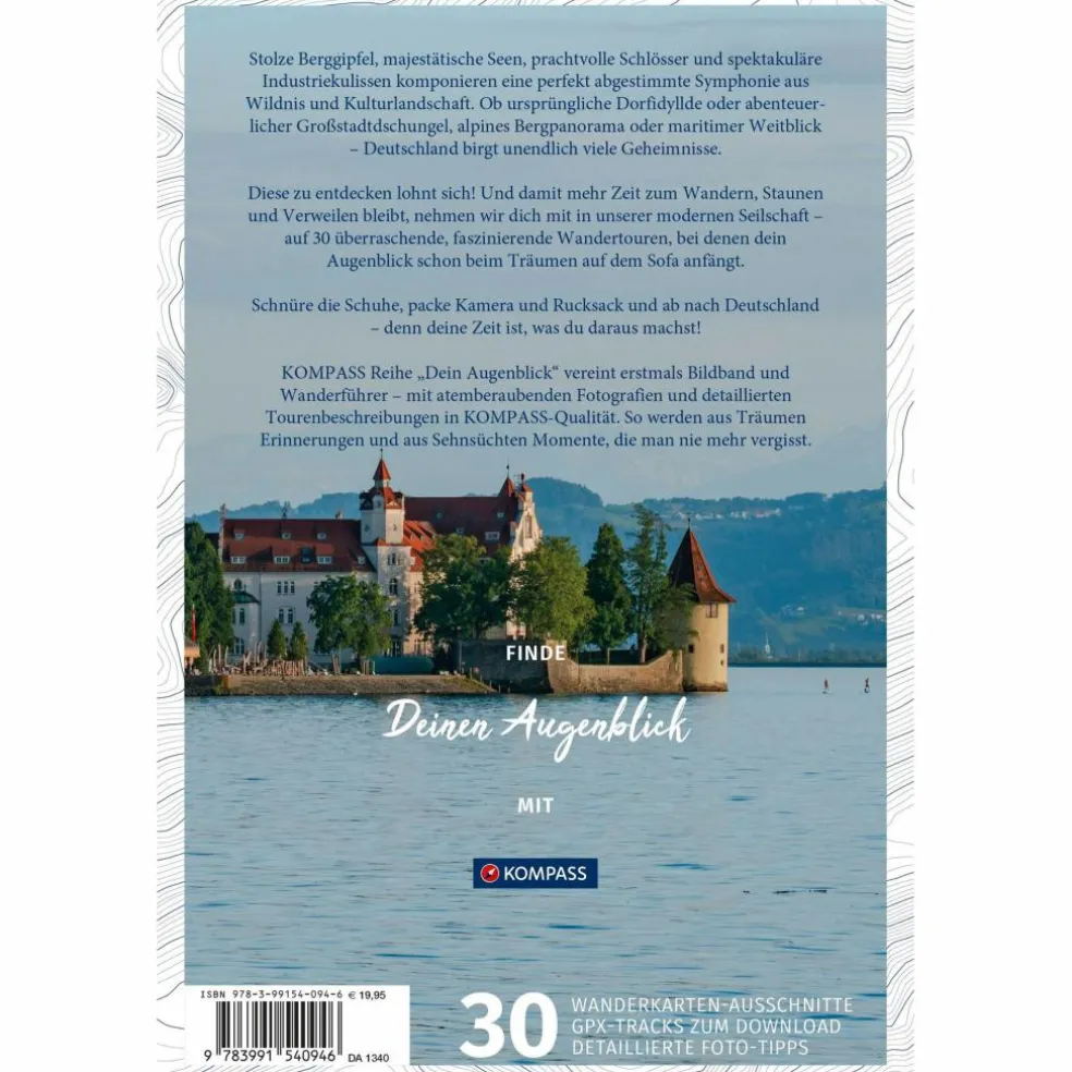 KOMPASS DEIN AUGENBLICK DEUTSCHLAND - Wanderführer