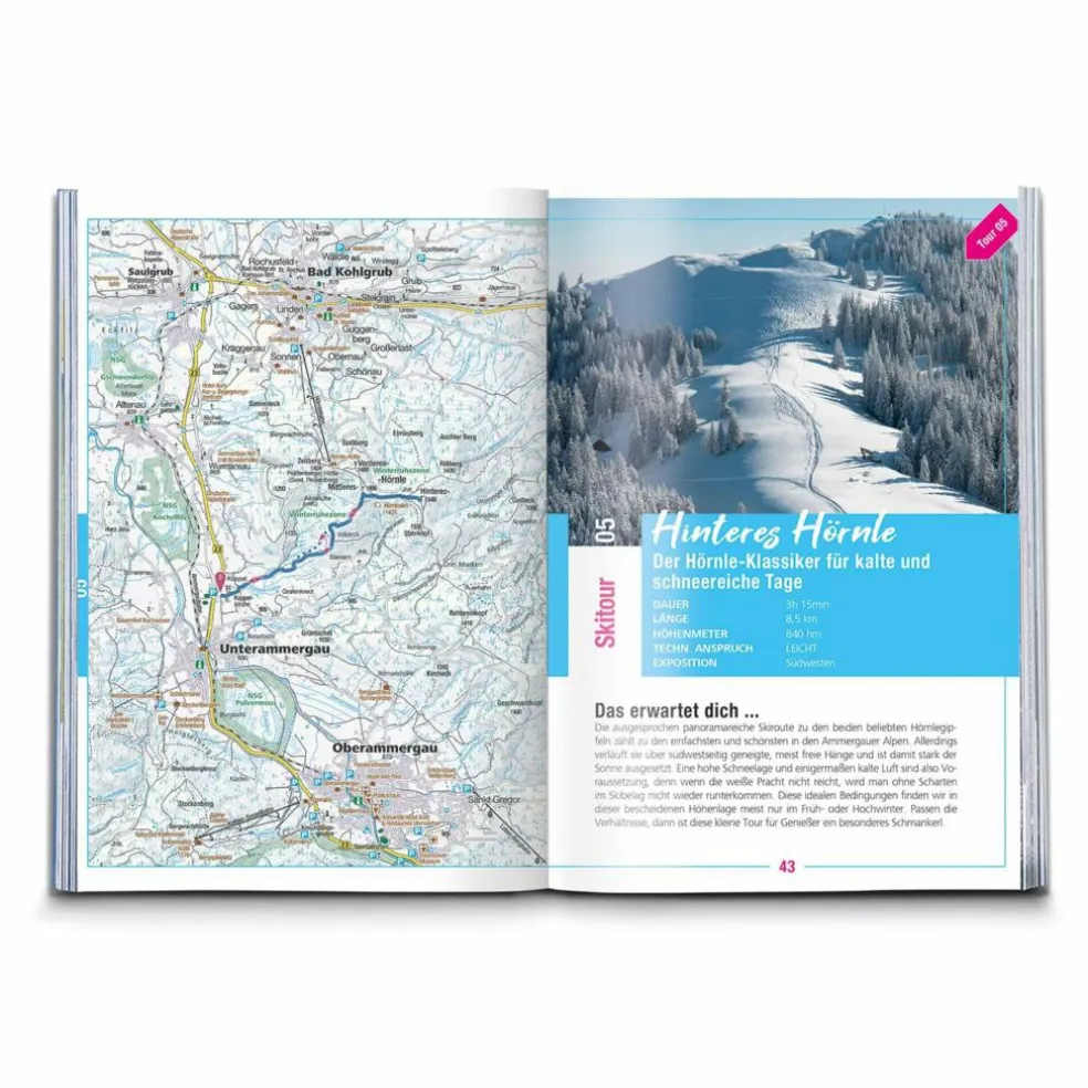 KOMPASS ENDLICH WINTER - MÜNCHNER HAUSBERGE