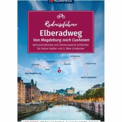KOMPASS RADREISEFÜHRER ELBE-RADWEG, MAGDEBURG - CUXHAVEN