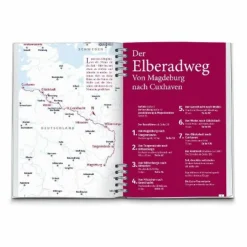 KOMPASS RADREISEFÜHRER ELBE-RADWEG, MAGDEBURG - CUXHAVEN
