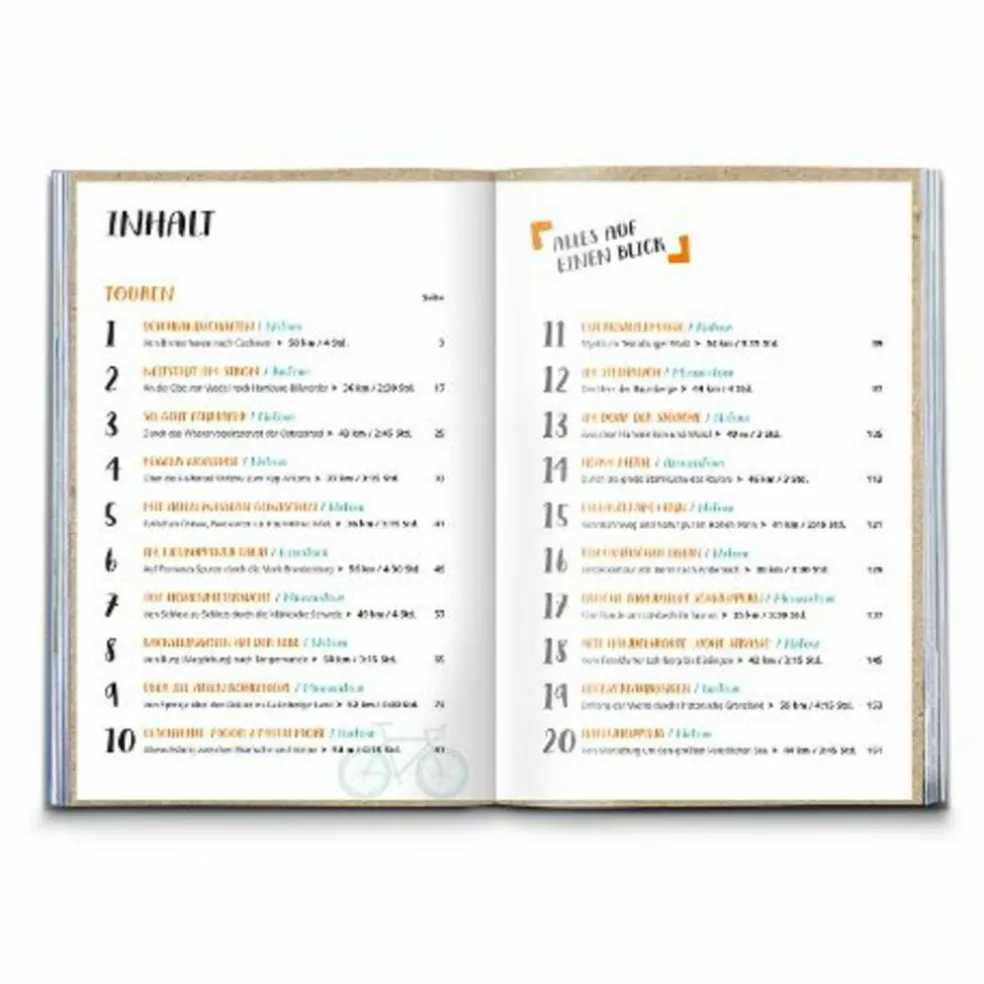 KOMPASS RADVERGNÜGEN DIE SCHÖNSTEN TAGESTOUREN DEUTSCHLAND - Radwanderführer