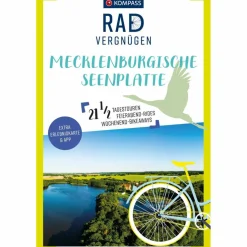 KOMPASS RADVERGNÜGEN MECKLENBURGISCHE SEENPLATTE - Radwanderführer