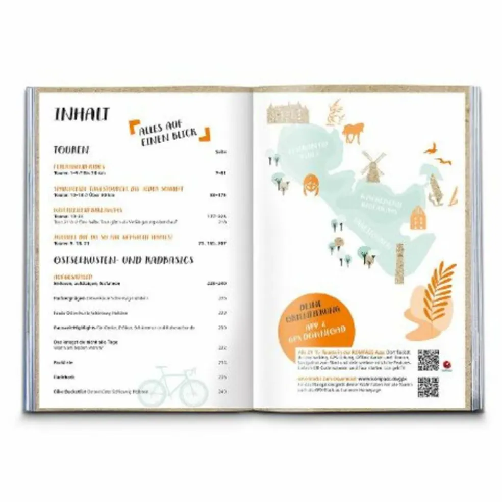 KOMPASS RADVERGNÜGEN OSTSEEKÜSTE SCHLESWIG-HOLSTEIN