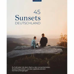 KOMPASS SUNSETS DEUTSCHLAND, 45 TOUREN UND PLÄTZE - Wanderführer