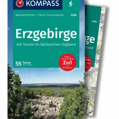 KOMPASS WANDERFÜHRER 5266 ERZGEBIRGE, 55 TOUREN