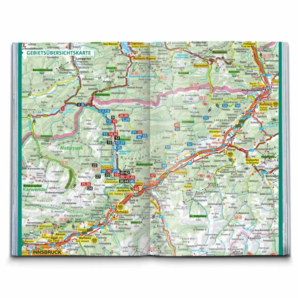 KOMPASS WANDERFÜHRER ACHENSEE, KARWENDEL - Wanderführer