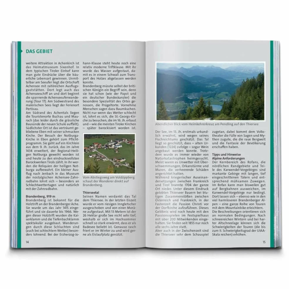 KOMPASS WANDERFÜHRER ACHENSEE, KARWENDEL - Wanderführer