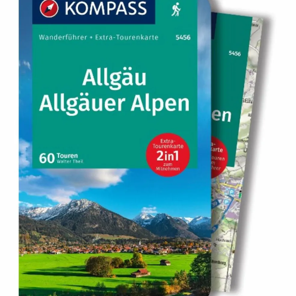 KOMPASS WANDERFÜHRER ALLGÄU, ALLGÄUER ALPEN, 60 TOUREN
