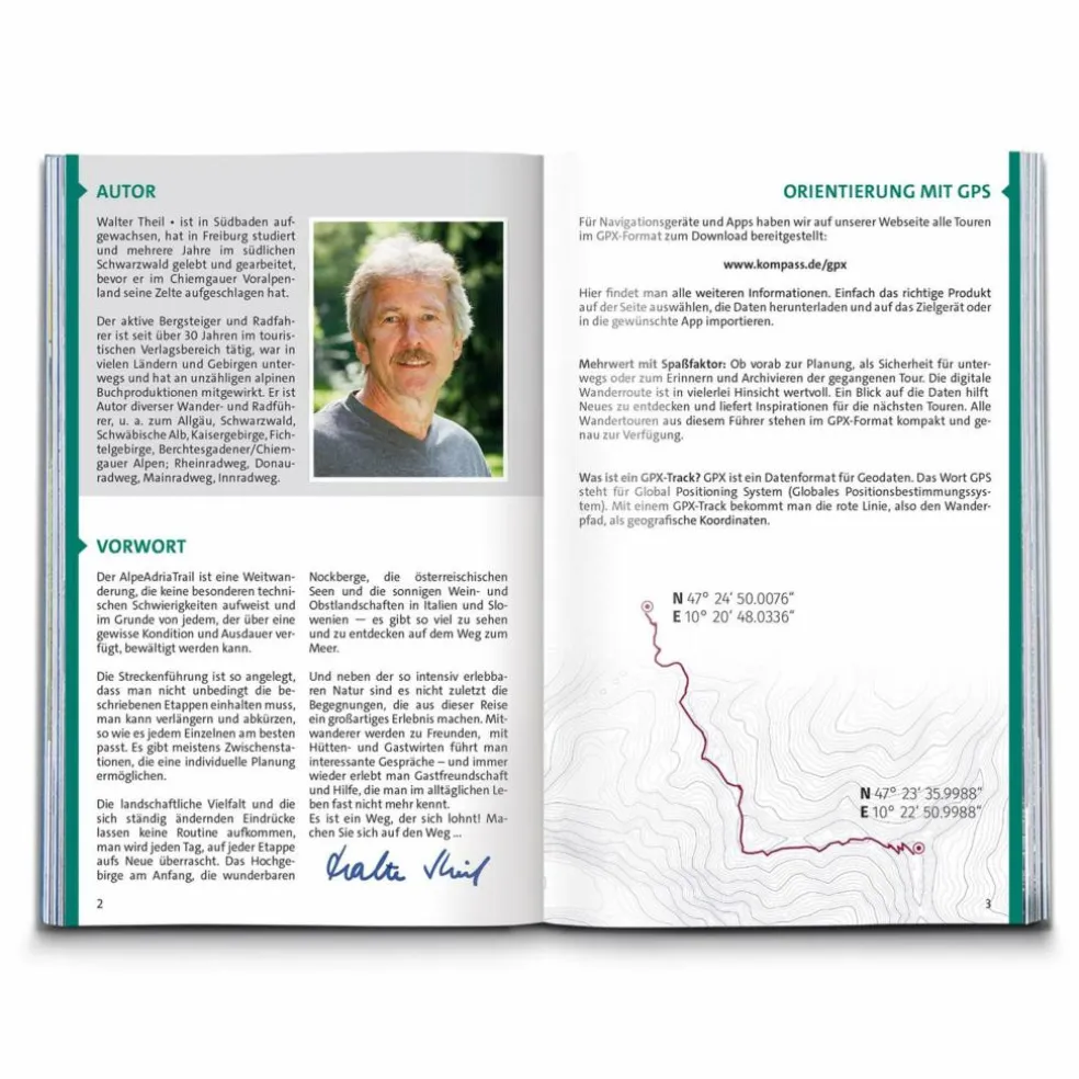 KOMPASS WANDERFÜHRER ALPEADRIATRAIL