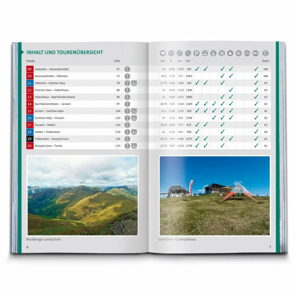 KOMPASS WANDERFÜHRER ALPEADRIATRAIL