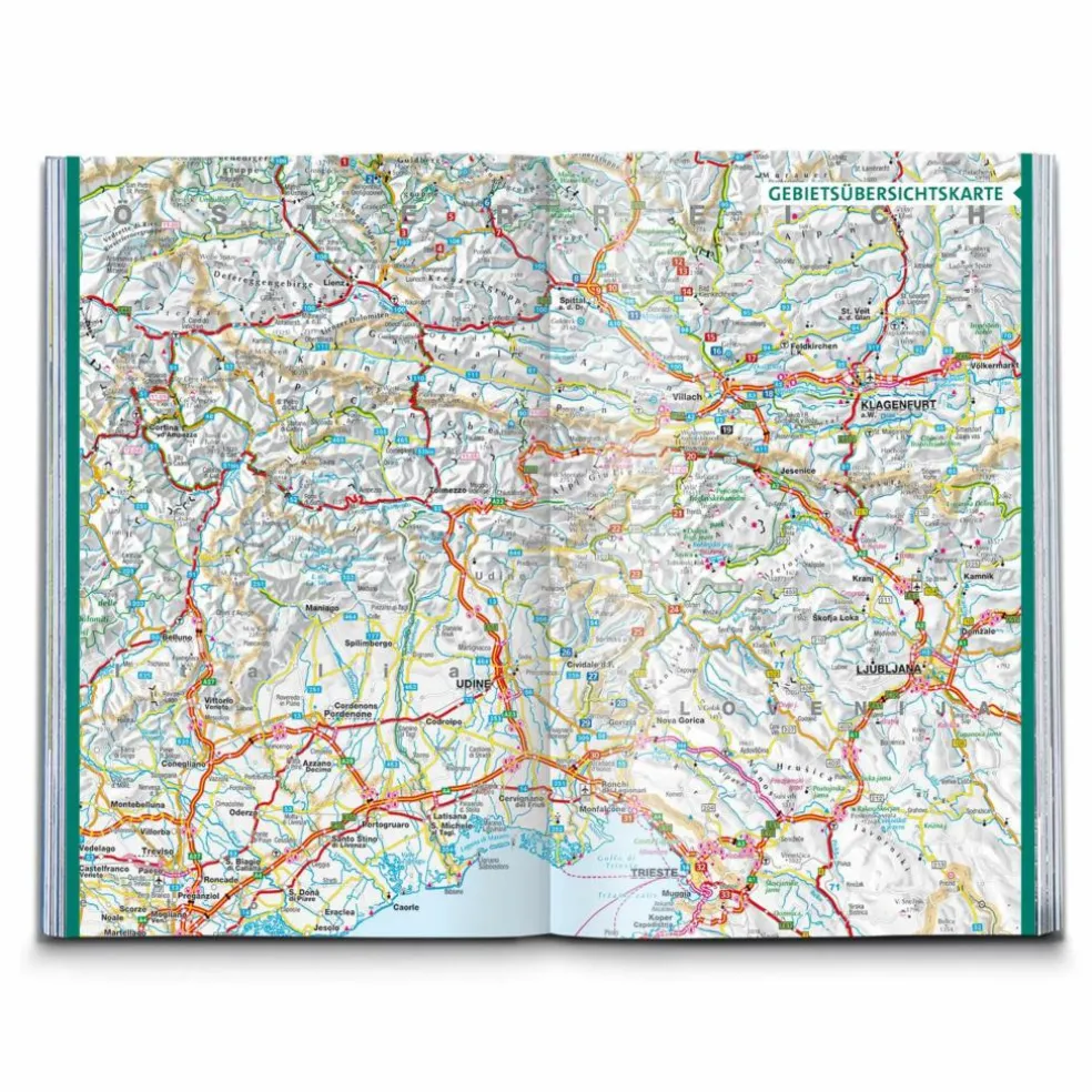 KOMPASS WANDERFÜHRER ALPEADRIATRAIL