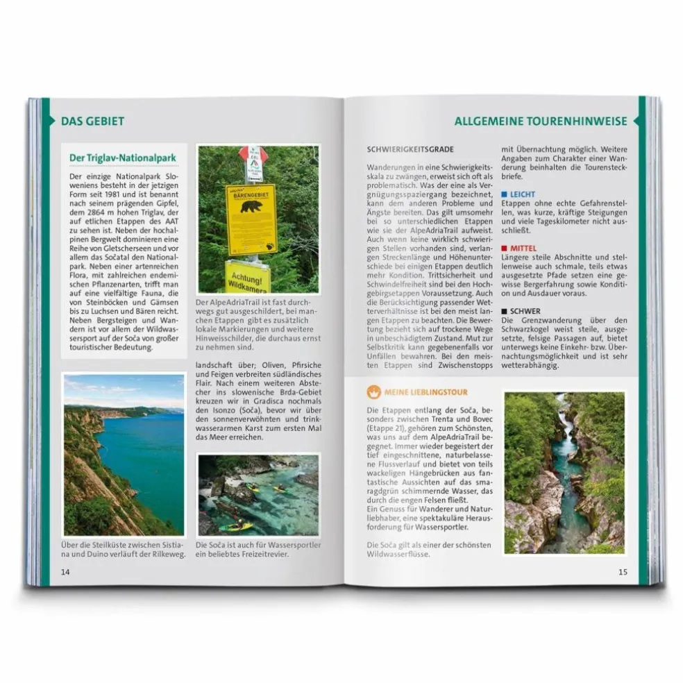 KOMPASS WANDERFÜHRER ALPEADRIATRAIL