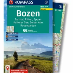 KOMPASS WANDERFÜHRER BOZEN, SARNTAL, RITTEN, EPPAN