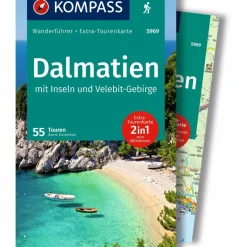 KOMPASS WANDERFÜHRER DALMATIEN MIT INSELN