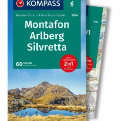 KOMPASS WANDERFÜHRER MONTAFON, ARLBERG, SILVRETTA, 60 TOUREN