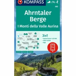 KOMPASS WANDERKARTE 082 AHRNTALER BERGE