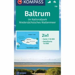 KOMPASS WANDERKARTE 730 BALTRUM
