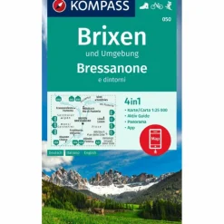 KOMPASS WANDERKARTE 050 BRIXEN UND UMGEBUNG