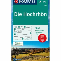 KOMPASS WANDERKARTE 462 DIE HOCHRHÖN