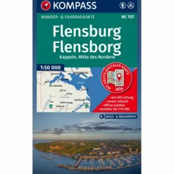 KOMPASS WANDERKARTE 707 FLENSBURG