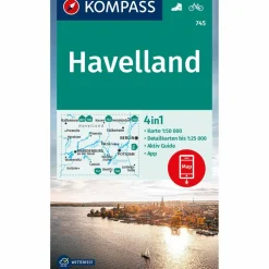 KOMPASS WANDERKARTE 745 HAVELLAND