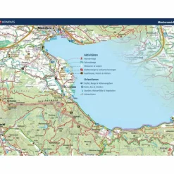 KOMPASS WANDERKARTE 105 LECCO, VALLE BREMBANA, ALPI OROBIE