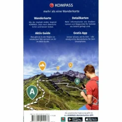 KOMPASS WANDERKARTE 67 LUNGAU, RADSTÄDTER TAUERN, MALTATAL