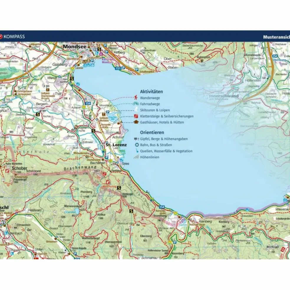 KOMPASS WANDERKARTE 051 NATURNS, LATSCH, SCHNALSTAL