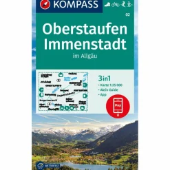KOMPASS WANDERKARTE 02 OBERSTAUFEN, IMMENSTADT IM ALLGÄU