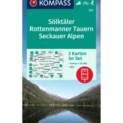 KOMPASS WANDERKARTE 223 SÖLKTÄLER, ROTTENMANNER TAUERN