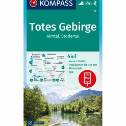 KOMPASS WANDERKARTE 19 TOTES GEBIRGE, ALMTAL, STODERTAL