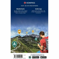 KOMPASS WANDERKARTEN-SET 460 RHÖN, FULDA (2 KARTEN) 1:50.000