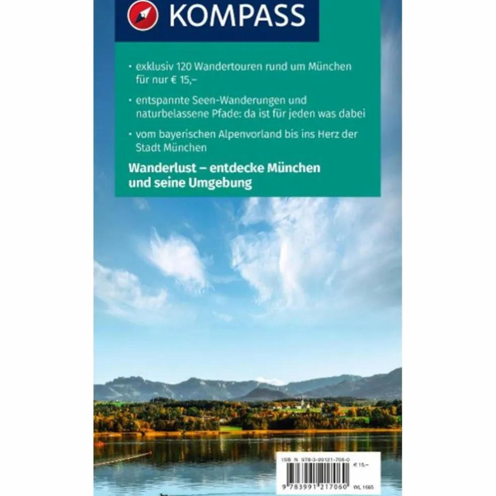 KOMPASS WANDERLUST MÜNCHEN UND UMGEBUNG - Wanderführer