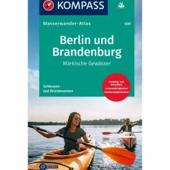 KOMPASS WASSERWANDERATLAS BERLIN UND BRANDENBURG - Gewässerführer