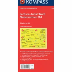 KORA 3705 SACHSEN-ANHALT NORD - Fahrradkarte