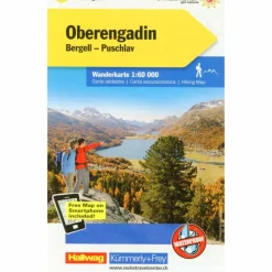 KUF SCHWEIZ WANDERKARTE 28 OBERENGADIN - Wanderkarte