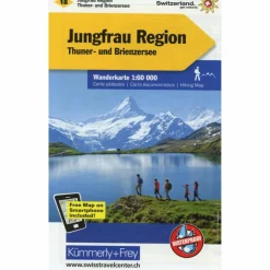 KUF WK 18 JUNGFRAU-REGION 1:60.000 - Wanderkarte
