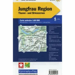 KUF WK 18 JUNGFRAU-REGION 1:60.000 - Wanderkarte