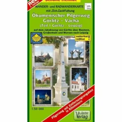 ÖKUMENISCHER PILGERWEG GÖRLITZ-VACHA - Wanderkarte