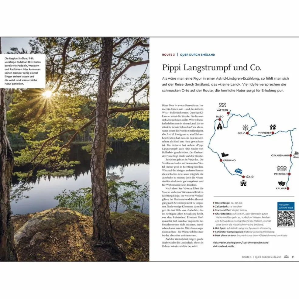 KUNTH MIT DEM WOHNMOBIL DURCH SCHWEDEN - Reiseführer