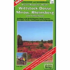 KYRITZ-RUPPINER HEIDE, WITTSTOCK/DOSSE, - Fahrradkarte