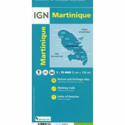 LA MARTINIQUE 1:75 000