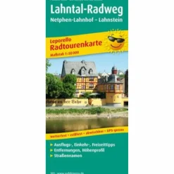 LAHNTAL-RADWEG 1 : 50 000 - Fahrradkarte