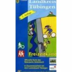 LANDKREIS TÜBINGEN MIT NATURPARK SCHÖNBU - Wanderkarte