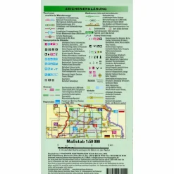 LAUSITZER SEENLAND 1:50000 - Wanderkarte