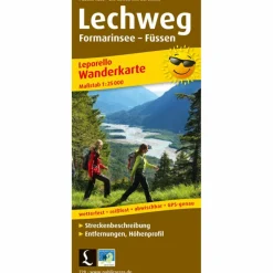 LECHWEG FORMARINSEE - FÜSSEN 1:25.000 - Wanderkarte