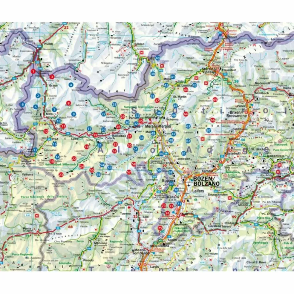 LEICHTE WANDERUNGEN SÜDTIROL - VINSCHGAU, MERANER UND BOZNER - Wanderführer