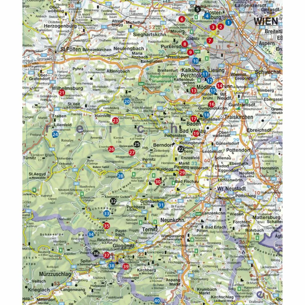 LEICHTE WANDERUNGEN WIENERWALD - Wanderführer