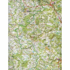 LIMOGES GUÉRET 1:100 000 - Wanderkarte